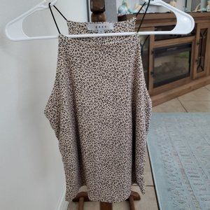 Gaze Cheetah Print Tank Top/Shirt